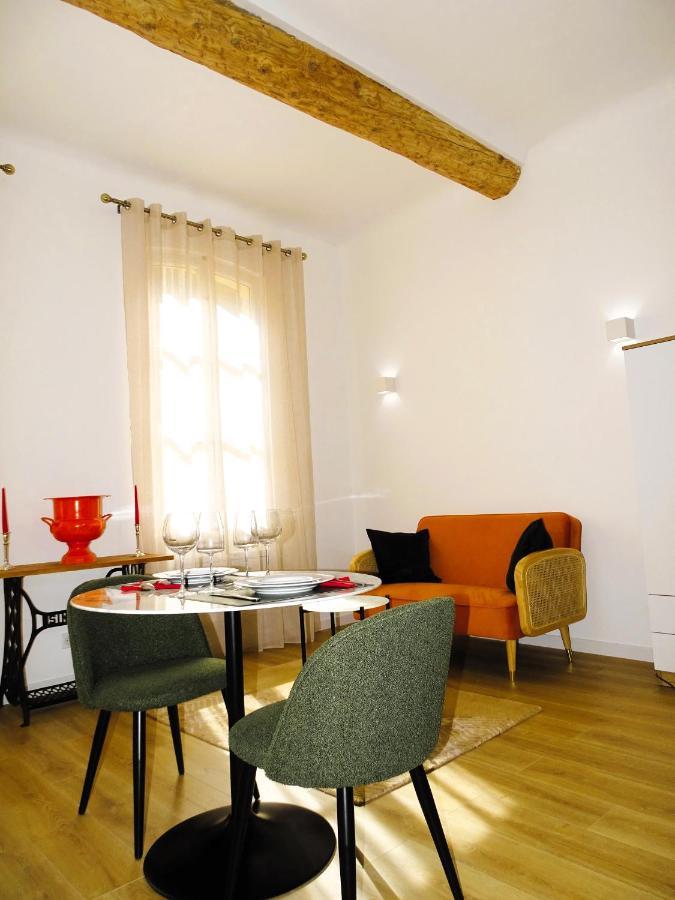 Augustins Fountain Studio Cosy Aix Centre Historique A 3 Minutes De Cours Mirabeau -Wifi-Smart Tv-Rue Calme Aix-en-Provence Exterior foto